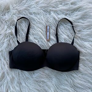 Skims Ultimate Push Up Strapless Bra Onyx Size 42C